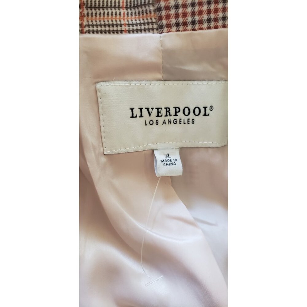 NWT LIVERPOOL LOS ANGELES HALF & HALF DOUBLE BREASTED BLAZER XLARGE - Picture 9 of 10